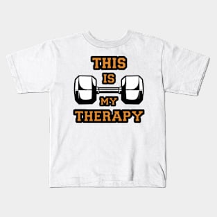 This Is My Therapy Kids T-Shirt